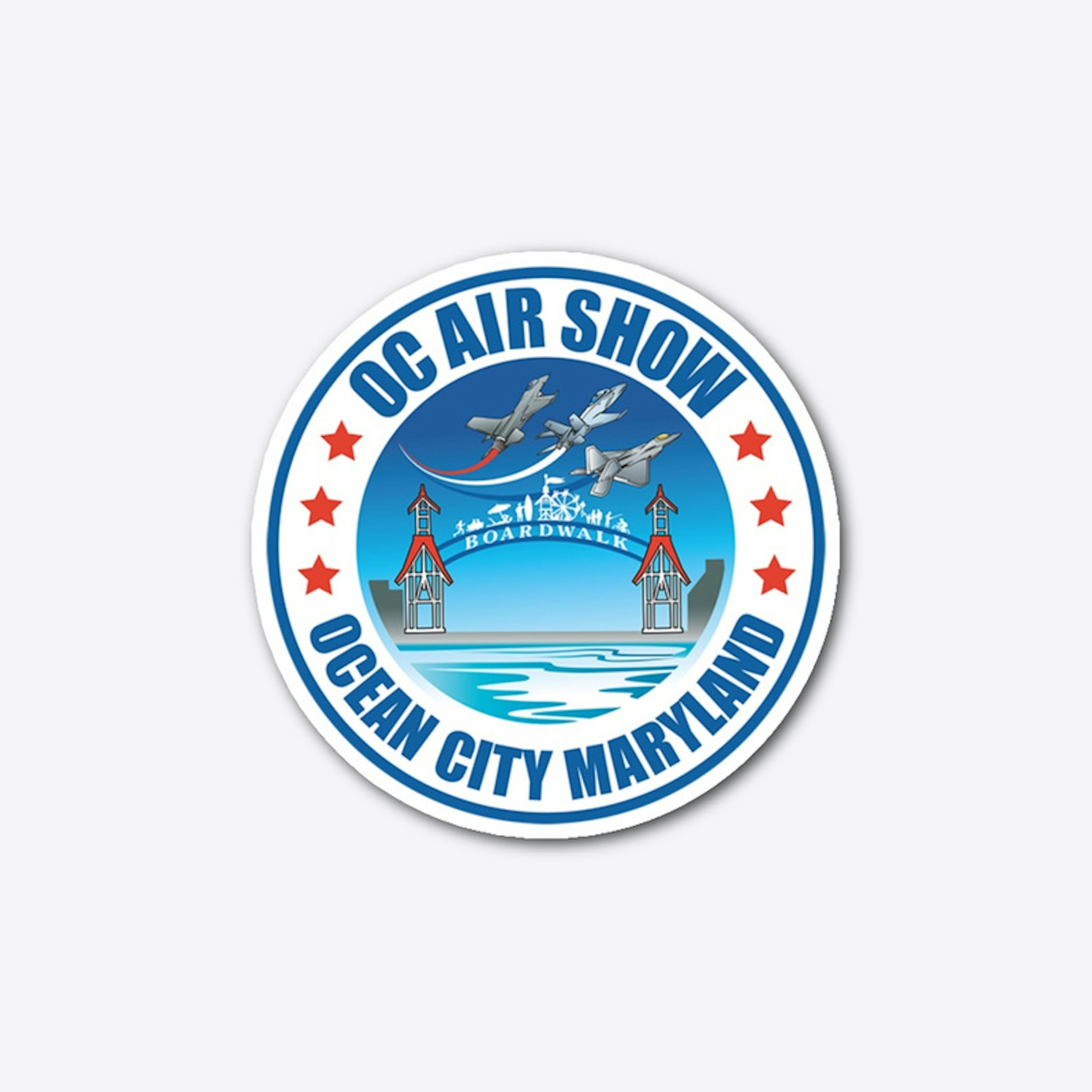OC Air Show Sticker
