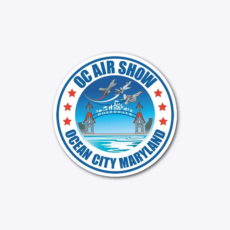 OC Air Show Sticker